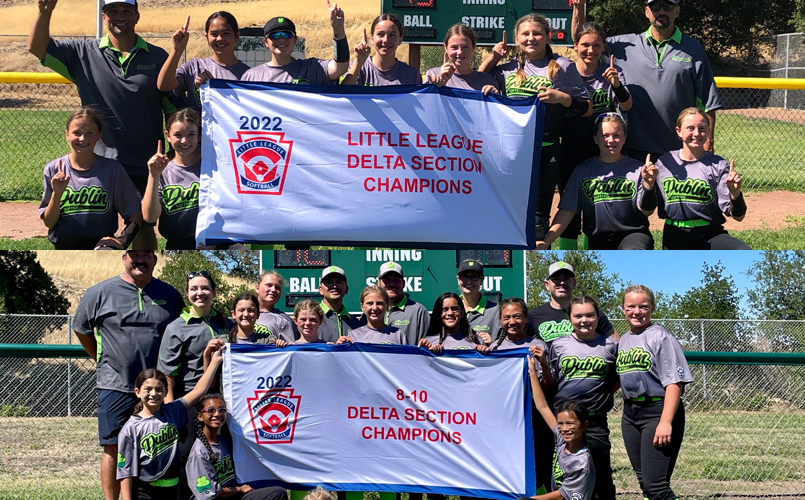 Dublin Softball Minors and Majors win Sectionals, take 2nd in NorCal State